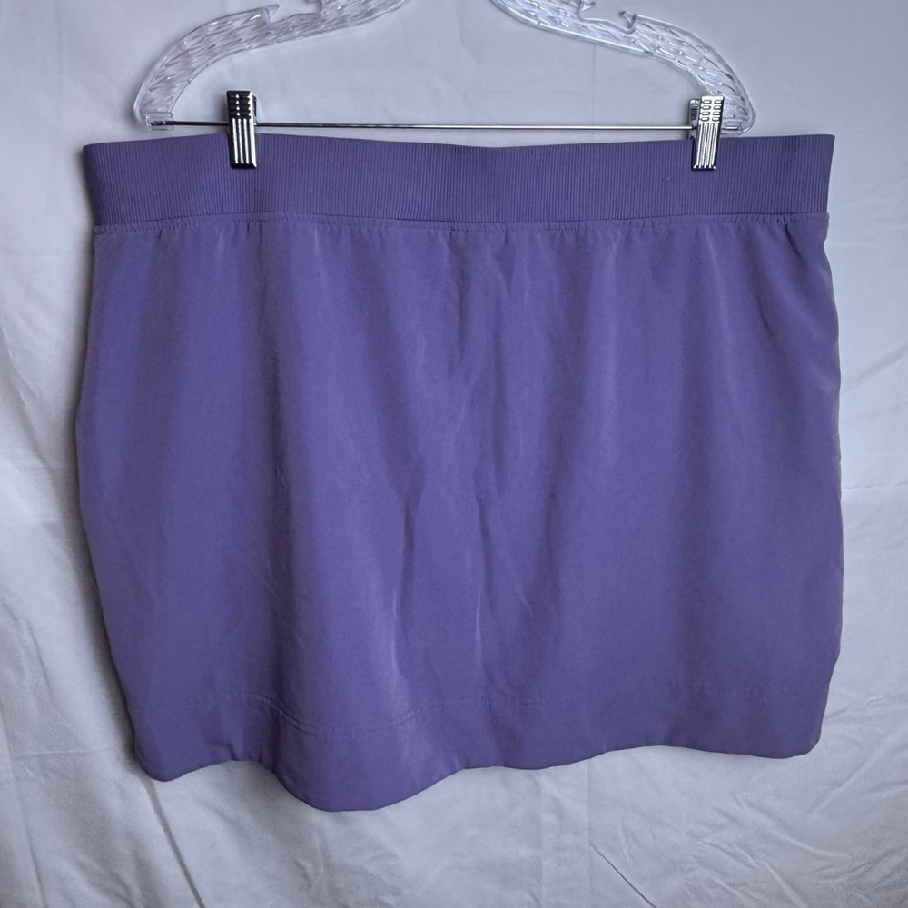 Women's 32 Degrees Cool Purple Skort XXL - Picture 2 of 9